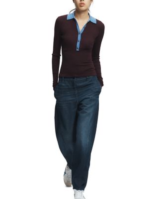 Cillian Ribbed Polo Sweater