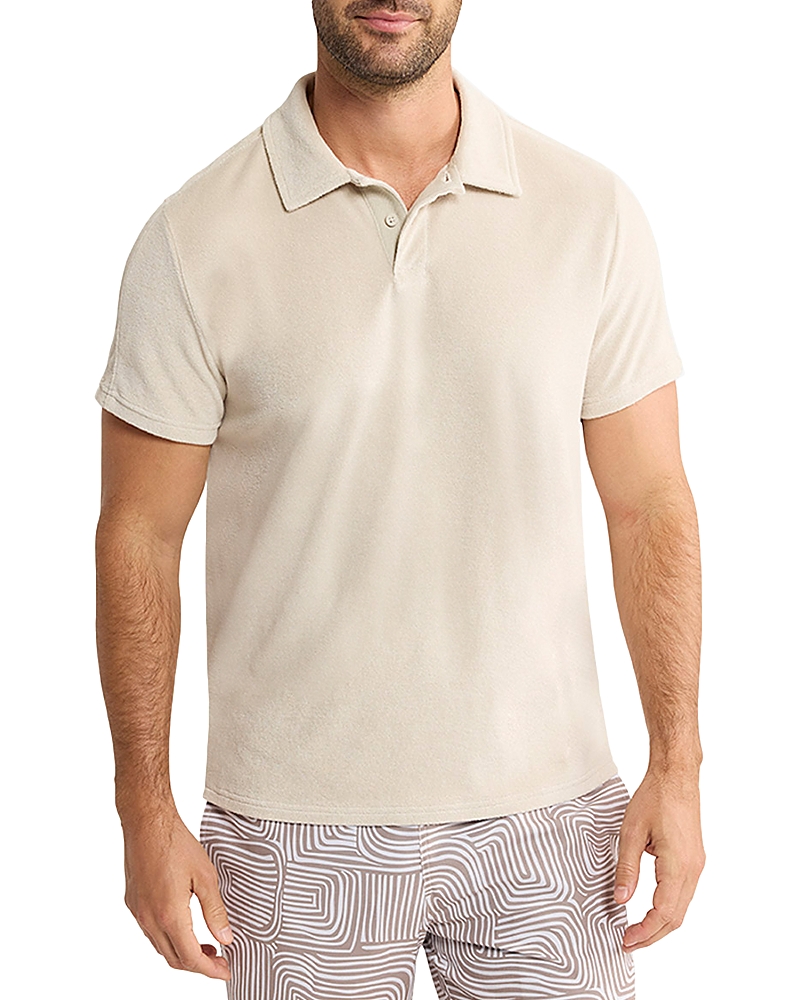 fair harbor Ravello Terry Polo Shirt
