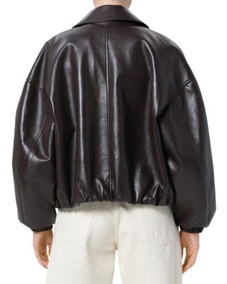 Bubble Hem Bomber Jacket