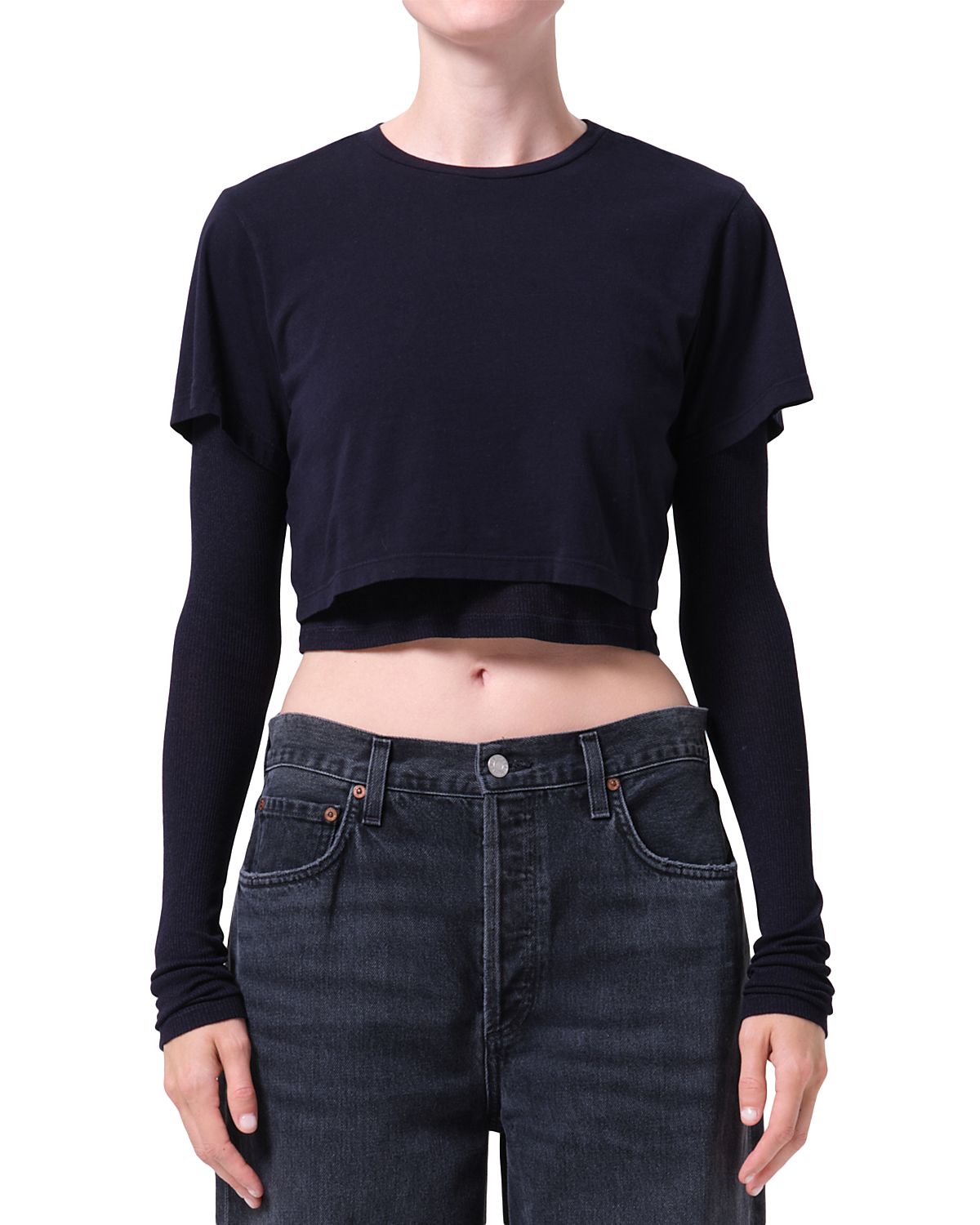 Agolde Romily Cropped Tee