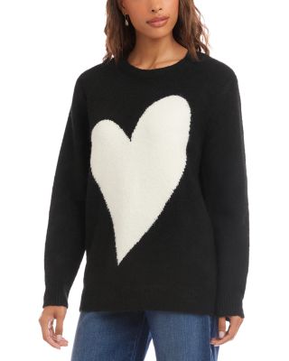 Heart Jacquard Sweater