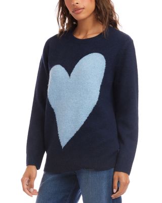 Heart Jacquard Sweater