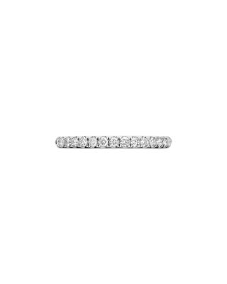 Cable Collectibles&reg; Stack Ring in Sterling Silver with Diamonds, 2mm