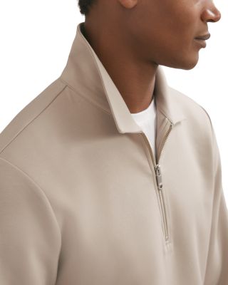 Interlock Half Zip Sweater