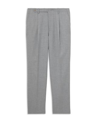 Wool Mixer Tailored Fit Trousers