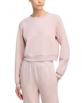 Cotton Citizen Roma Crewneck Sweatshirt In Pink