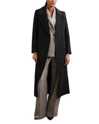 Faux Fur Collar Coat