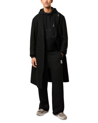 Oversized Fit Motif Hoodie