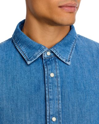 Classic Long Sleeve Denim Shirt