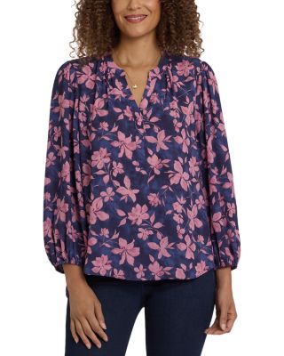 Puff Sleeve Popover Shirt