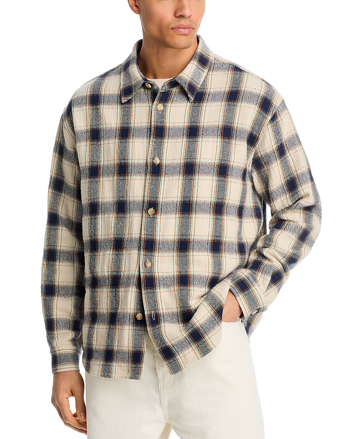 Frame Plaid Overshirt