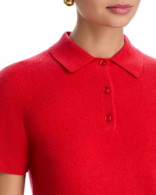 100% Cashmere Polo Sweater - Exclusive