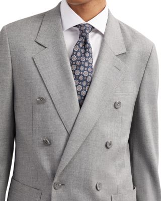 Double Breasted Notched Blazer
