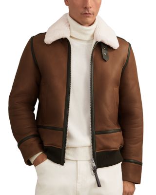 Shearling Leather Jacket