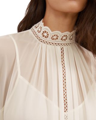 Lace Collar Blouse