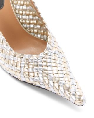 Women's Elsa Metallic Woven Pumps
