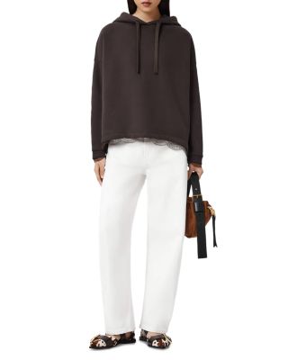 Nia Lace Trim Hoodie