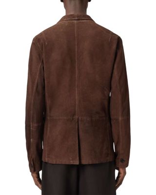 Monet Waxed Suede Regular Fit Blazer