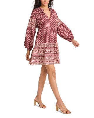 Balloon Sleeve Minidress