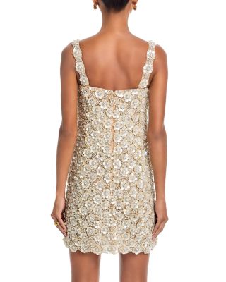 Mother of Pearl Embroidered Shift Dress