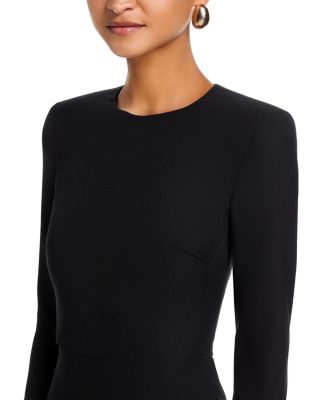 Long Sleeve Fitted T Shirt Dress