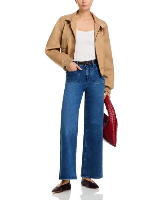 Le Slim Palazzo Modernist Pocket Jeans in Iberia