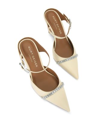 Women's Strass Pointed Toe Mules