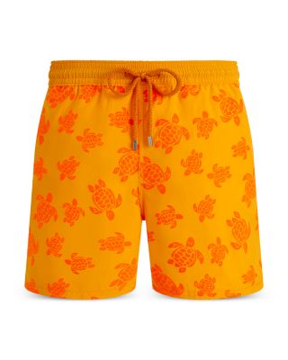 Flocked Rondes Des Tortues 5.5" Swim Shorts