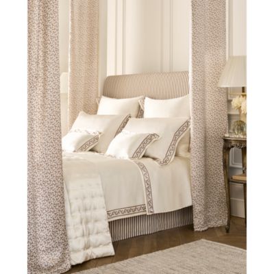 Fern Border Silk King Pillowcase