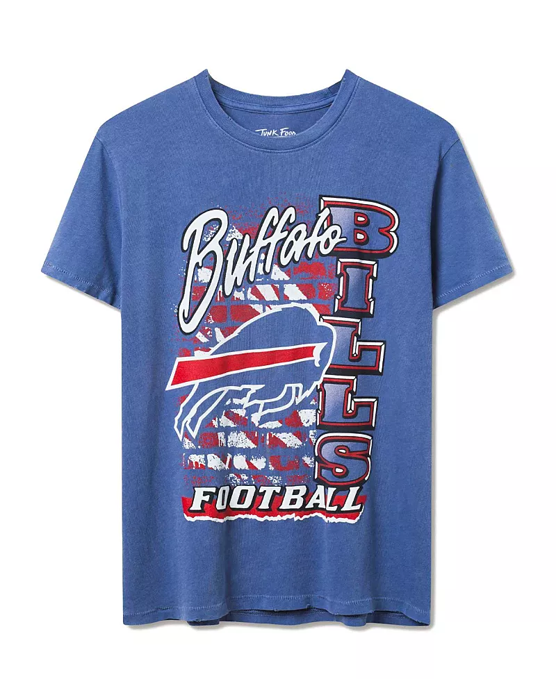 Junk Food Clothing Women's Nfl Buffalo Bills Brick Vintage Tee