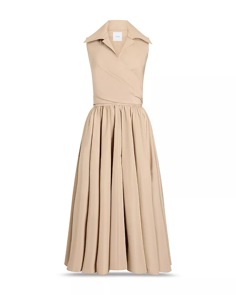 Patou Draped Midi Dress