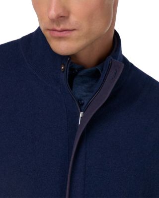 Full-Zip Cashmere Wool Sweater