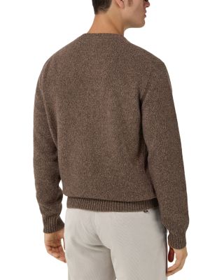 Mouline Wool Crewneck Sweater