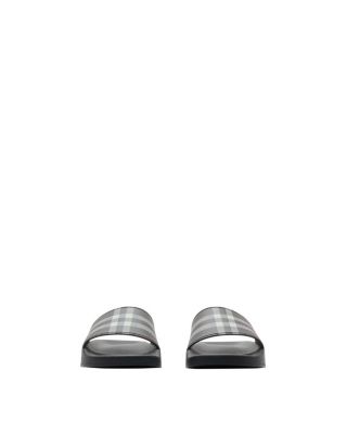 Women's Check Slides