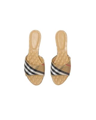 Women&#39;s Check Sloane Slides