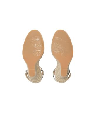 Women's Check Mews Espadrille Pumps