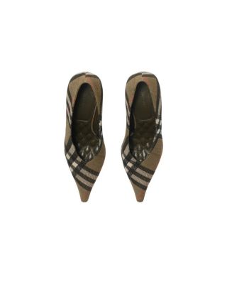 Women's Check Cameo High Pumps