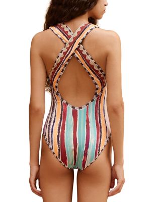 Michelle Scoop Neck Swimsuit