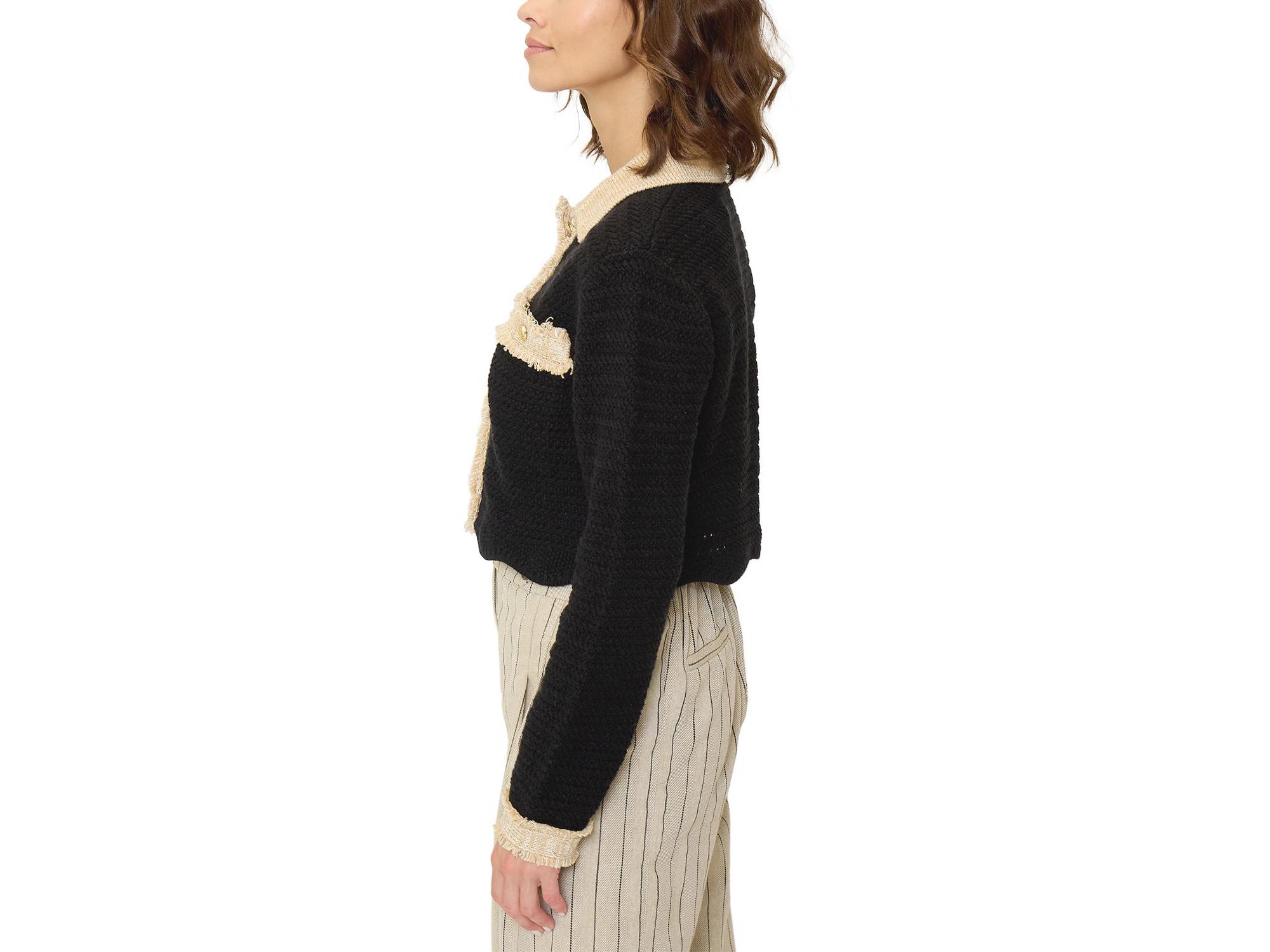 Women's Rose Scallop Edge Sweater — Image 5