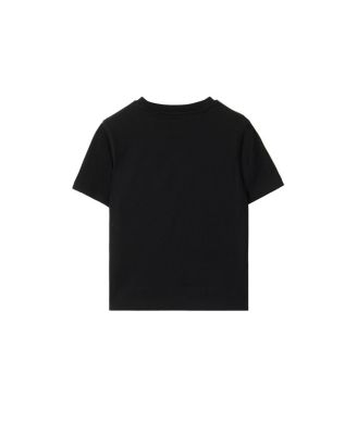 Boys' Check Trim Cotton T-shirt - Little Kid, Big Kid