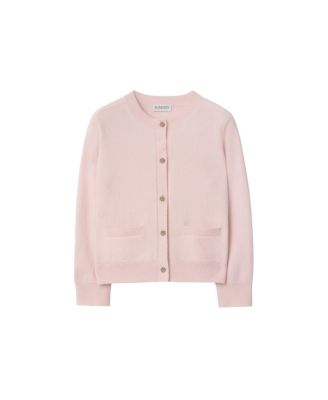  Unisex Check Patch Wool Cashmere Cardigan