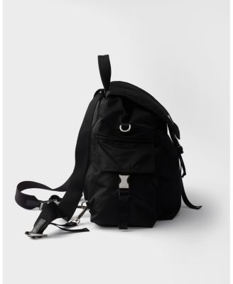 Explore Re-Nylon and Leather Backpack