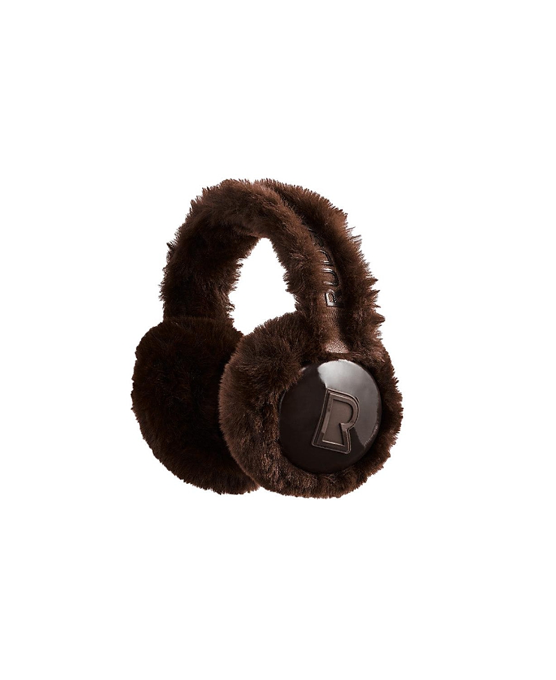 Rudsak Valencia Faux Fur Earmuffs In Brown