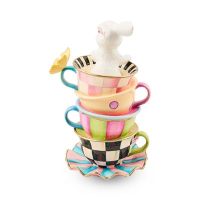 Frolic Spring Stacked Teacup Bunny
