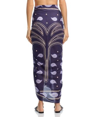 Vibrant Horizon Cover Up Skirt