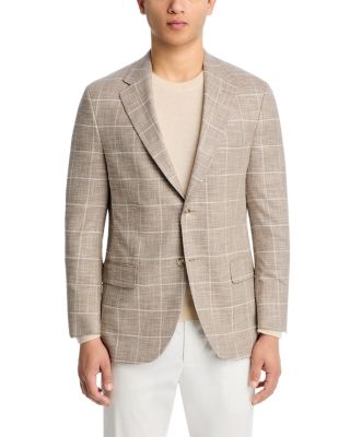 Hyperlight Windowpane Regular Fit Soft Jacket