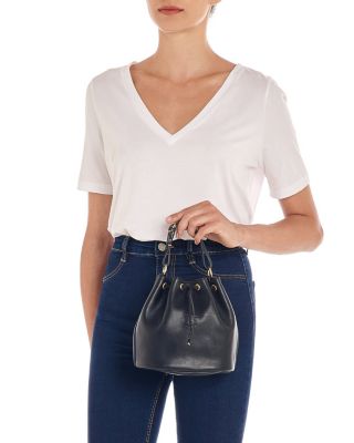 Classic Leather Bucket Bag