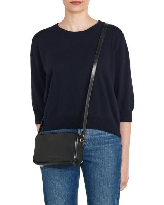 Oliveta Leather Camera Crossbody