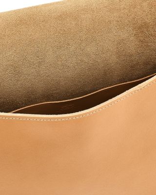 Consuelo Brass Ring Leather Crossbody