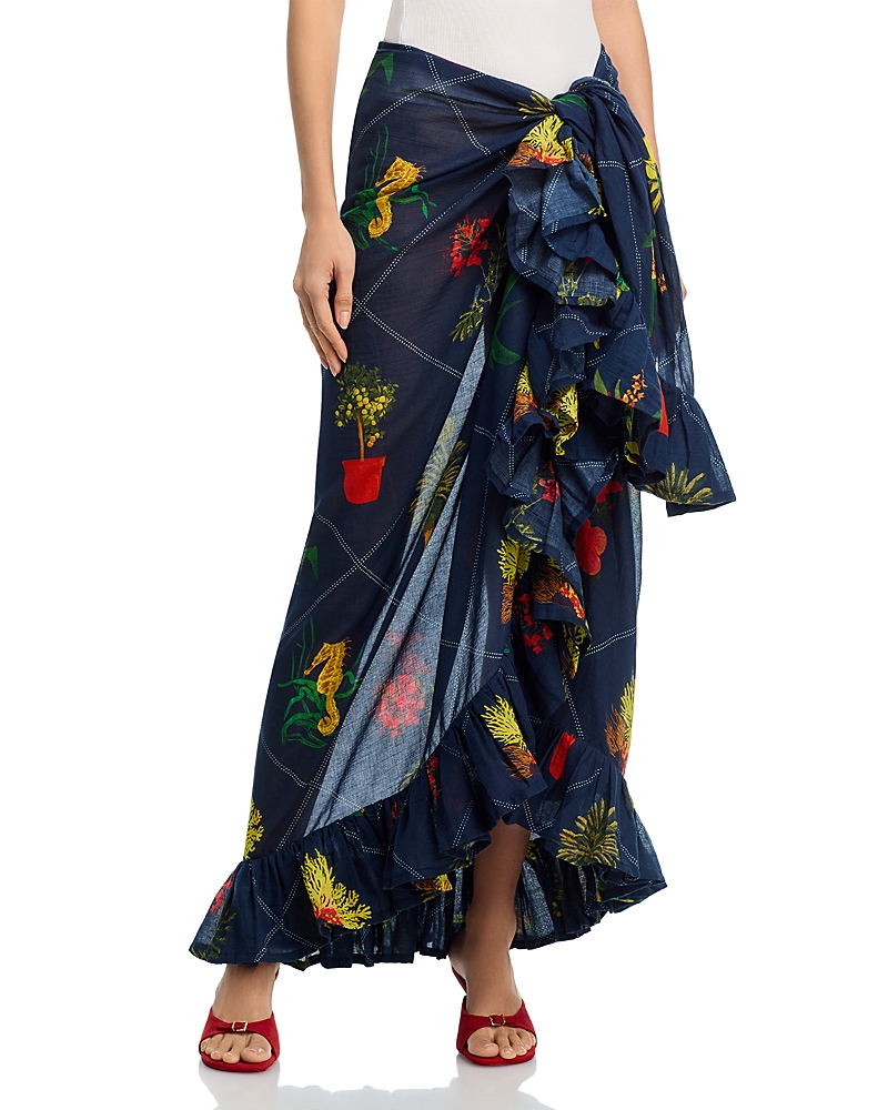 Coniglio Palm Beach Ruffle Power Pareo